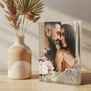 Bloc Photo Aimer Script Boho Aquarelle Floral Keepsaké Arch