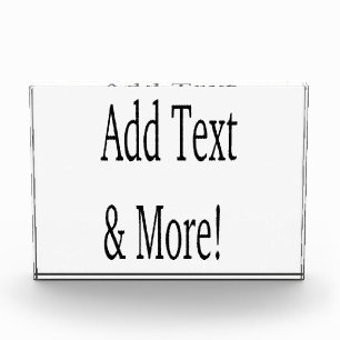 Bloc Photo Ajouter du texte et plus ! Customisez votre propre