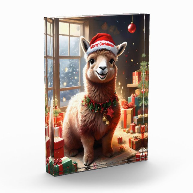 Bloc Photo "Alpaca les présents : un conte de Noël" (Gauche)