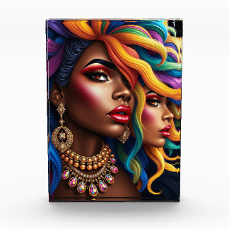 Bloc Photo Amies sœurs sistas magie de fille noire sœur
