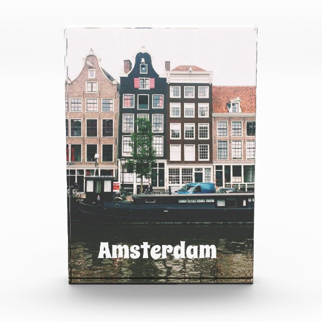 Bloc Photo Amsterdam Voyage Souvenir (Devant)