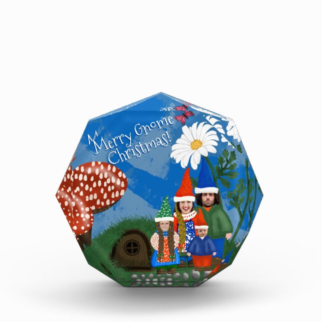 Bloc Photo Amusant Ajouter Photo Gnome Votre Famille Joyeux N (Devant)