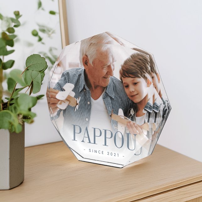 Bloc Photo Année Pappou Grandpa (Créateur téléchargé)