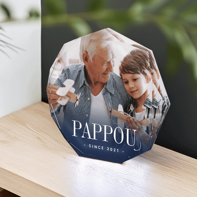 Bloc Photo Année Pappou Grandpa (Créateur téléchargé)