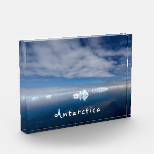 Bloc Photo Antarctique paysage photo de glace flottante avec