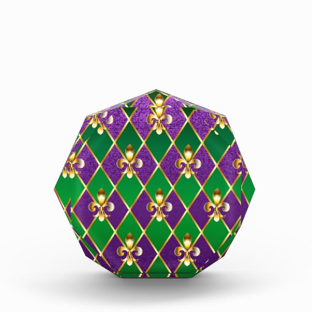 Bloc Photo Arrière - plan de bijoux Mardi Gras (Devant)