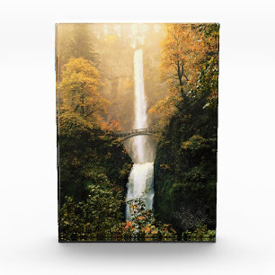 Bloc Photo Autumn at Multnomah Falls