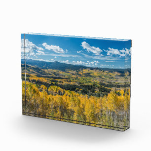 Bloc Photo Autumn Color in Flat Tops   Routt National Forest
