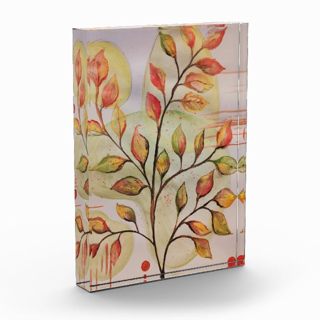 Bloc Photo Autumn leaves (Gauche)