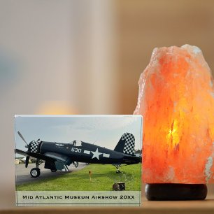 Bloc Photo Avion vintage FG-1D Corsair Aviation Anniversaire