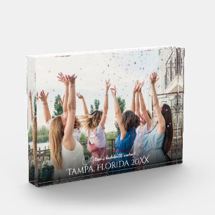 Bloc Photo Bachelorette Fille du week-end Souvenir souvenir