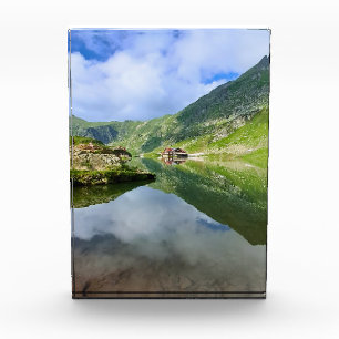 Bloc Photo Balea Lake en Roumanie : une photographie alpine é