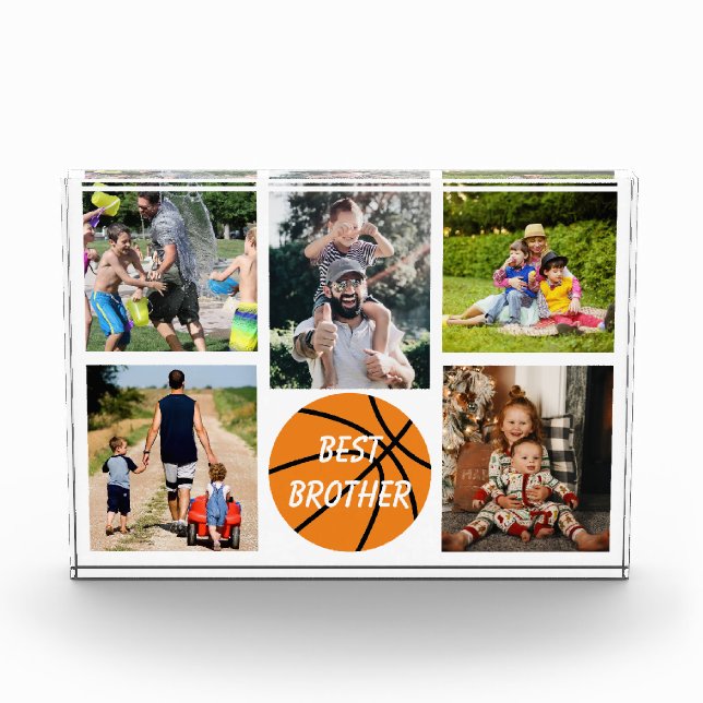 Bloc Photo Basket-ball Best Brother (Devant)