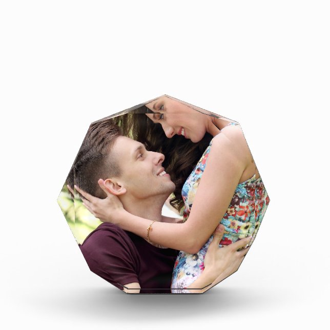 Bloc Photo Belle photo personnalisée Cadeau photo en acryliqu (Devant)