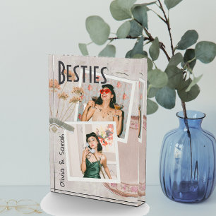 Bloc Photo Besoins meilleurs amis personnalisation noms photo