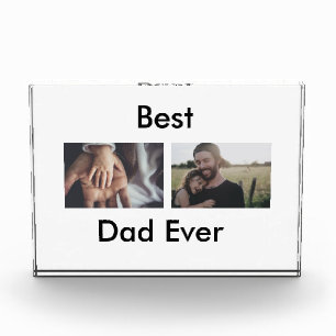 Bloc Photo best dad ever happy fête des pères ajouter votre p