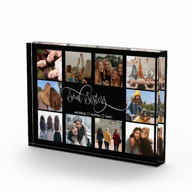 Bloc Photo Best Friends Forever Photo Block Soul Sisters (Droite)