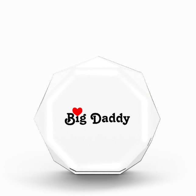 Bloc Photo Big Daddy avec Red Heart Photo Block (Devant)