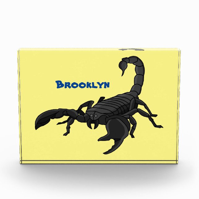Bloc Photo Black hungry scorpion (Devant)