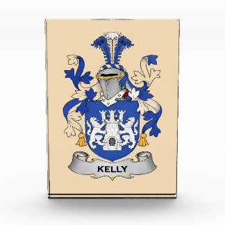 Bloc Photo Blason de la famille Kelly Photo Block