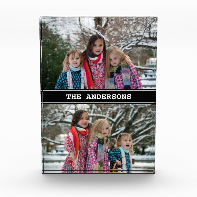 Bloc Photo Bloc de photo de collage de photo de Black appelé (Devant)