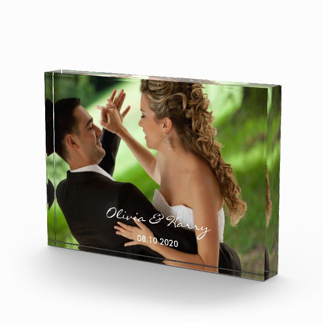 Bloc Photo Bloc fait sur commande de photo de mariage (Droite)