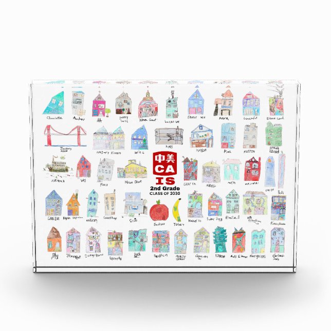 Bloc Photo Blocage photo de 2e année du PCSRA - Classe 2030 (Devant)