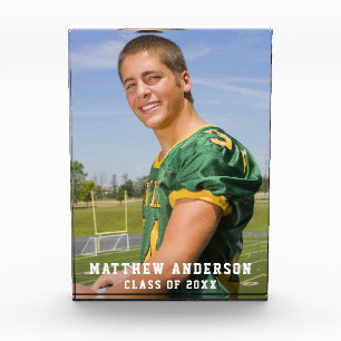 Bloc Photo Blocage photo d'un diplôme sportif moderne