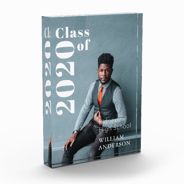 Bloc Photo Blocage photo simple en gras (Gauche)