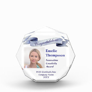 Bloc Photo Blue Ribbon Elegant Universal Creativité Award