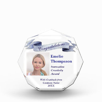Bloc Photo Blue Ribbon Elegant Universal Creativité Award