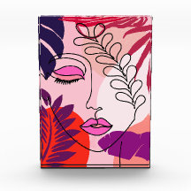 Bohemian Girlline Art rose esthétique