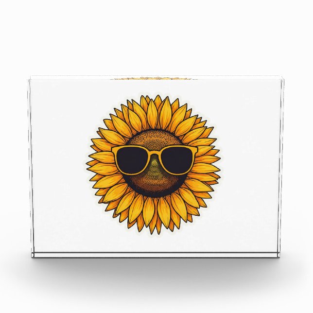 Bloc Photo Bon été tournesol (Devant)