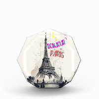 Bonjour Paris coloré