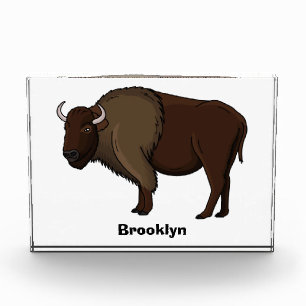 Bloc Photo Bonne illustration de bison américain