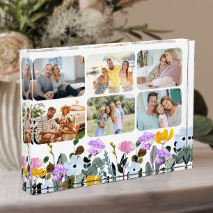 Bloc Photo Bordure florale de fleurs sauvages 6