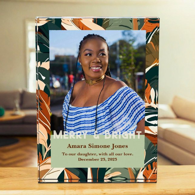 Bloc Photo Botanical Gifts for African American Daughter (Botanical Gifts for African American Daughter Photo Block)