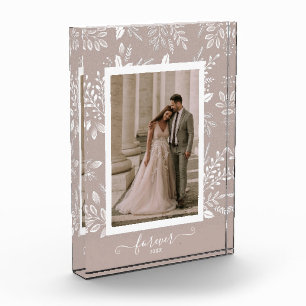 Bloc Photo Botaniques de mariage élégantes