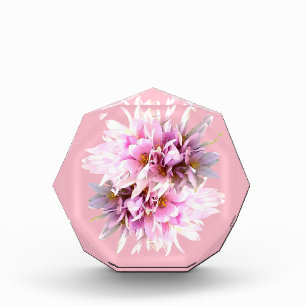 Bloc Photo Bouquet de fleurs de crocus roses