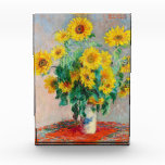 Bloc Photo Bouquet de tournesols Claude Monet<br><div class="desc">Bouquet de tournesols. Claude Monet. 1881. Reproduction d'oeuvres d'art célèbres dans le domaine public.</div>