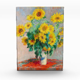 Bloc Photo Bouquet de tournesols Claude Monet