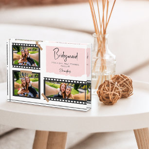 Bloc Photo Bridesmaid Custom Photo Collage Bachelorette
