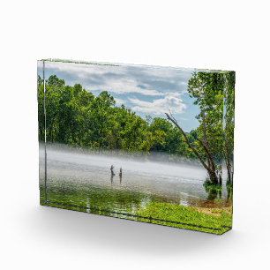 Bloc Photo Brouillard d'été du lac Taneycomo