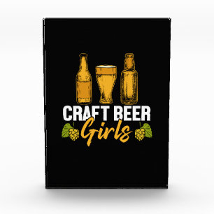 Bloc Photo Buveur de bière Craft Beer Filles Anniversaire