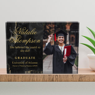 Bloc Photo Cadeau De Graduation Personnalisé Pour Fille Nièce