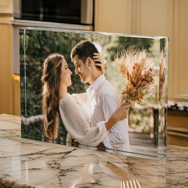 Bloc Photo Cadeau photo personnalisé pour elle, maman, papa o (personalized photo gift, custom photo frame, photo frame gift, Christmas gifts for mom, wedding gift)