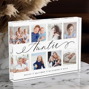 Bloc Photo Cadeau pour la tante   Collage photo pour petits e