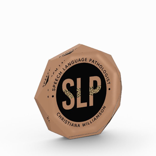 Bloc Photo Cadeaux Empreintes de léopard Pathologiste de la p (Gauche)