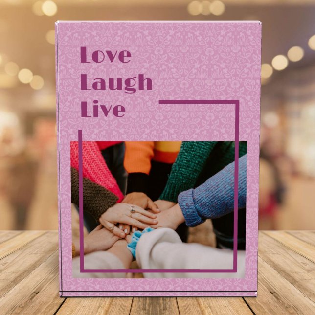 Bloc Photo Cadeaux inspirés photo personnalisés pour les femm (Custom Photo Inspirational Gifts for Women)