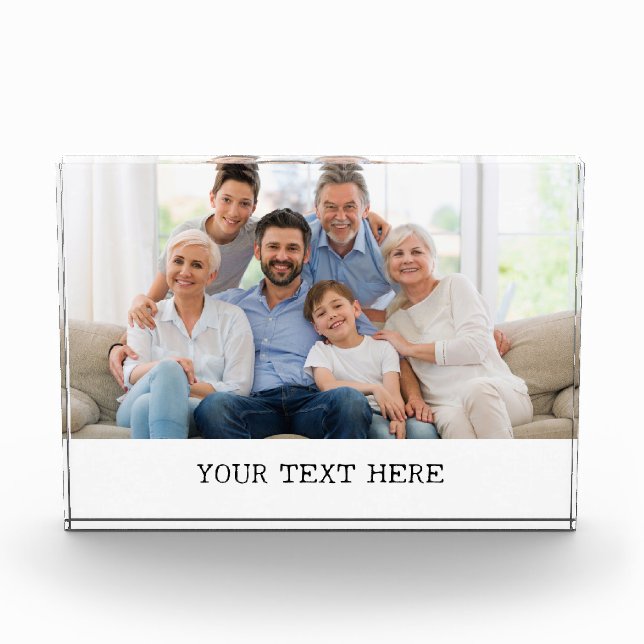 Bloc Photo Cadeaux photos personnalisés Cadeaux photos cadeau (Devant)